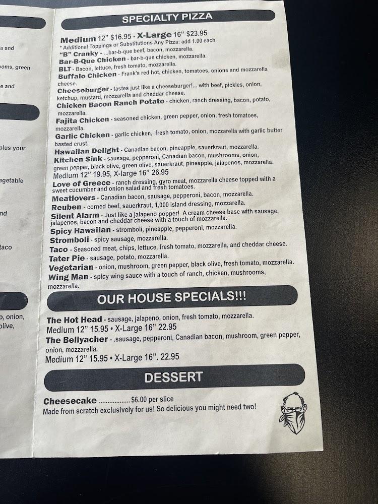 Cranky Hanks Pizza Bank Nachos